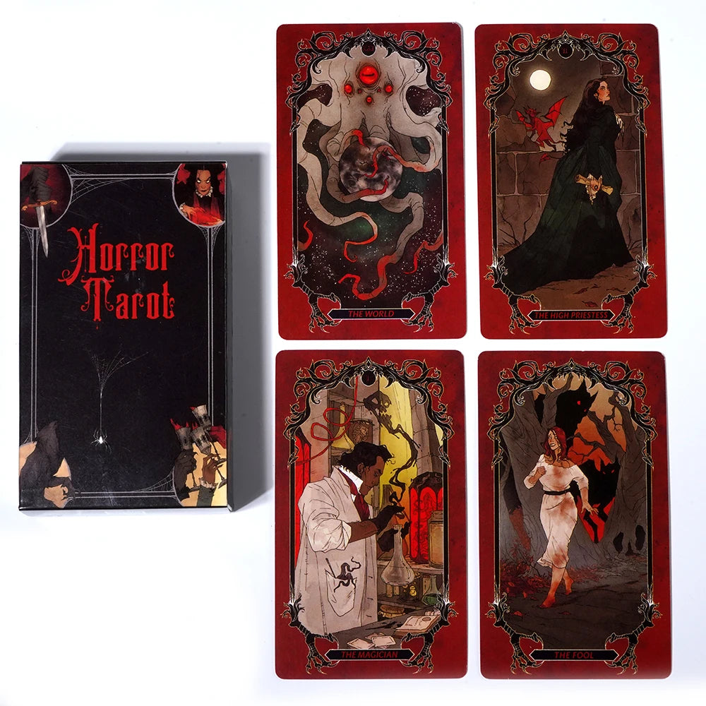 Jeu de tarot horror