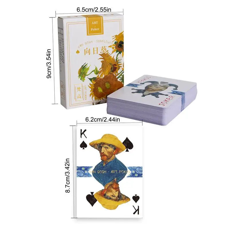 Jeu de cartes Van Gogh