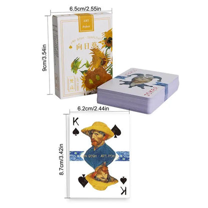 Jeu de cartes Van Gogh